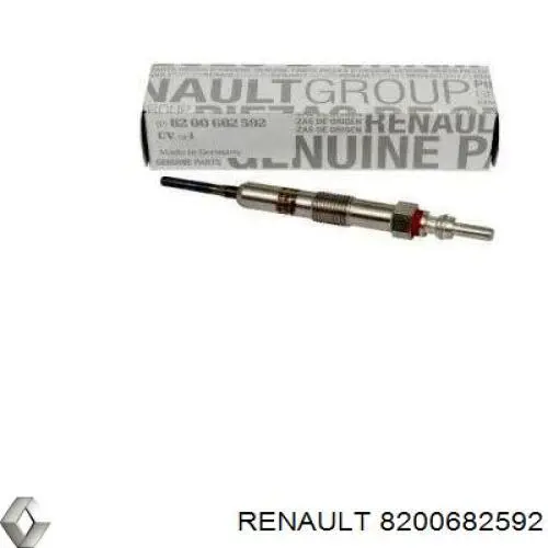 Świeca żarowa 8200682592 Renault (RVI)