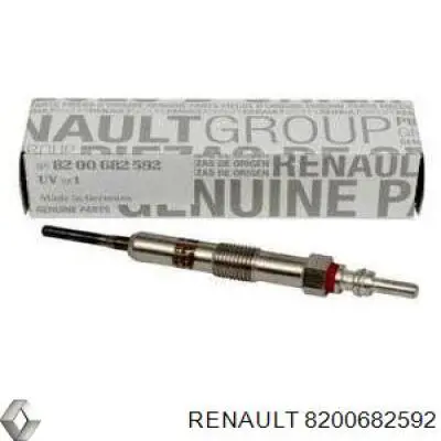 Do koszyka 8200682592 Renault (RVI) Świeca żarowa