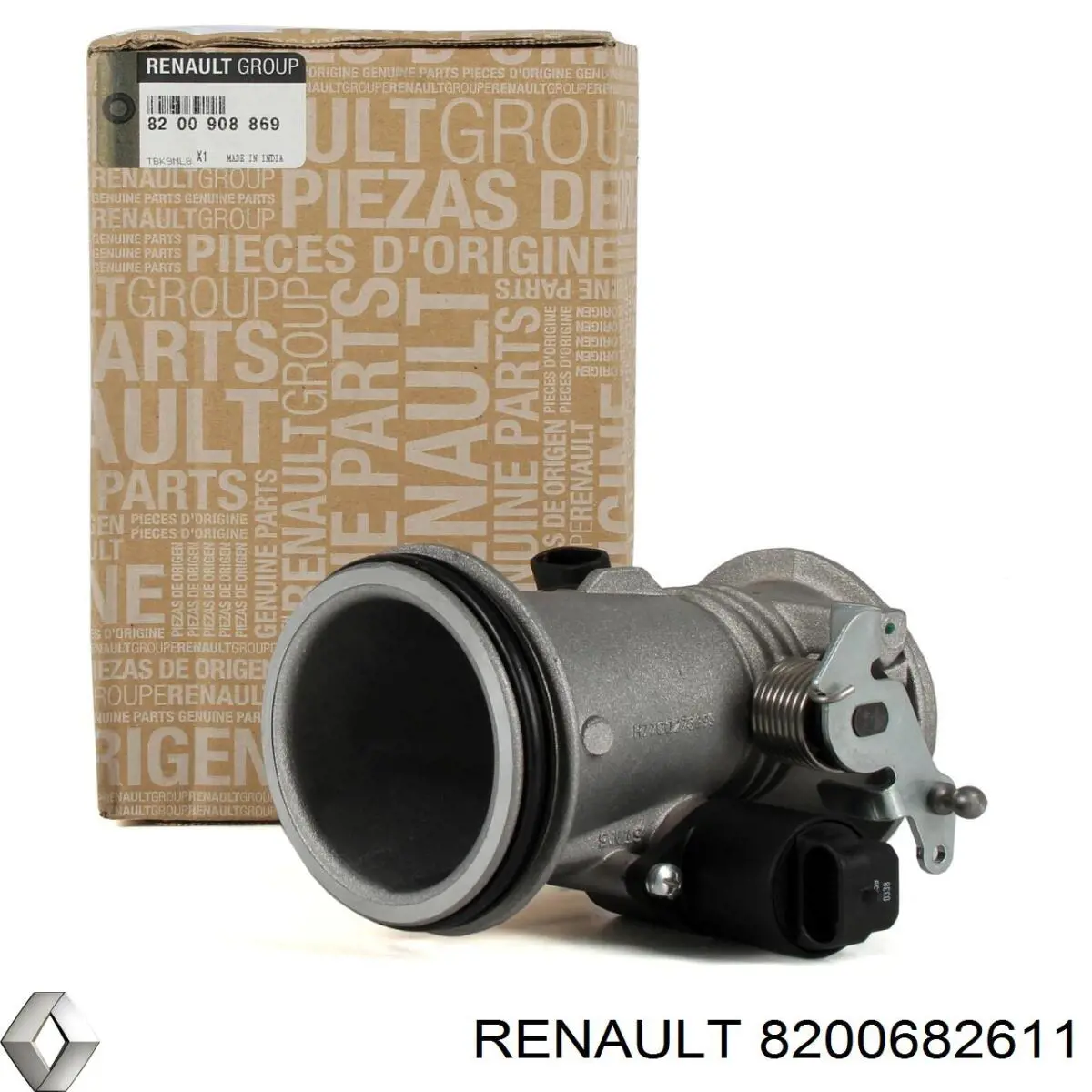 Przepustnica, komplet Renault (RVI) 8200682611 cena, od 90,39 USD