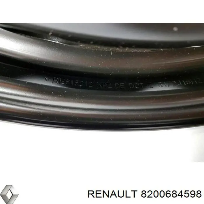 8200684598 Renault (RVI) felgi stalowe (kute)