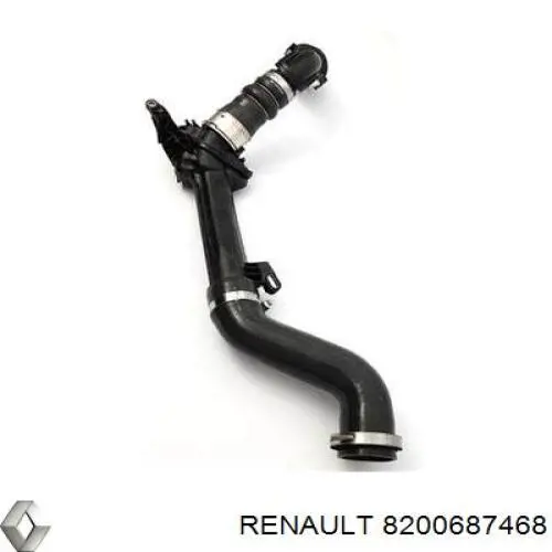 8200687468 Renault (RVI) Króciec powietrza, wylot z turbiny (doładowanie)