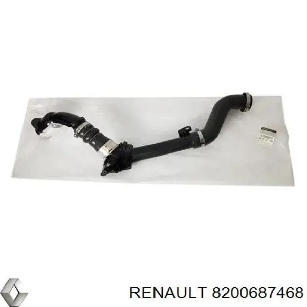 Króciec powietrza, wylot z turbiny (doładowanie) Renault (RVI) 8200687468 cena, od 73,21 USD