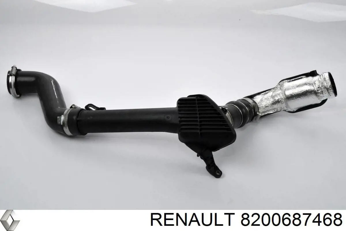 Do koszyka 8200687468 Renault (RVI) Króciec powietrza, wylot z turbiny (doładowanie)
