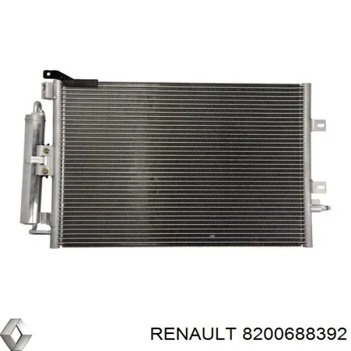 Chłodnica klimatyzacji 8200688392 Renault (RVI)