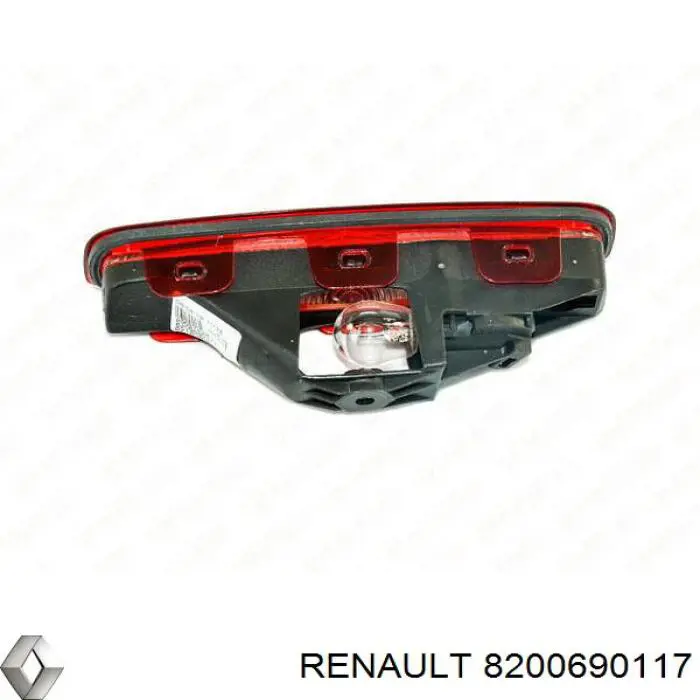 Lampa stop tylna dodatkowa Renault (RVI) 8200690117 cena, od 69,81 USD
