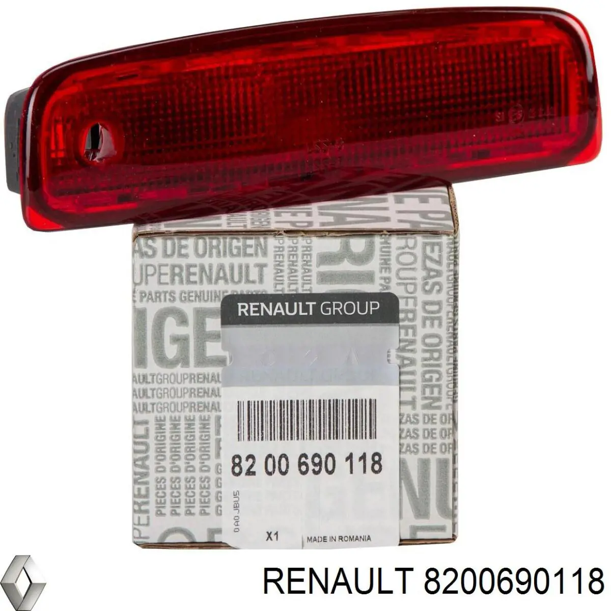 8200690118 Renault (RVI) Lampa stop tylna dodatkowa