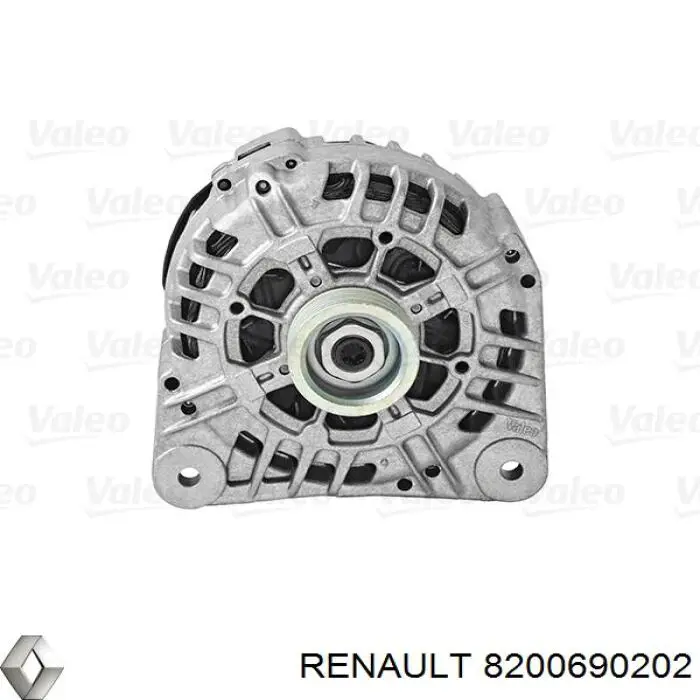 Alternator 8200690202 Renault (RVI)
