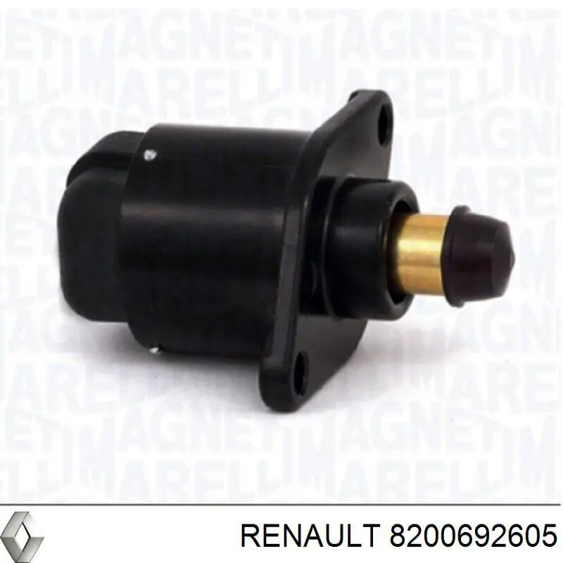 Regulator biegu jałowego 8200692605 Renault (RVI)