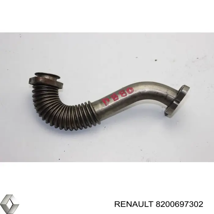 8200697302 Renault (RVI) Wąż (przewód) chłodnicy EGR, powrót