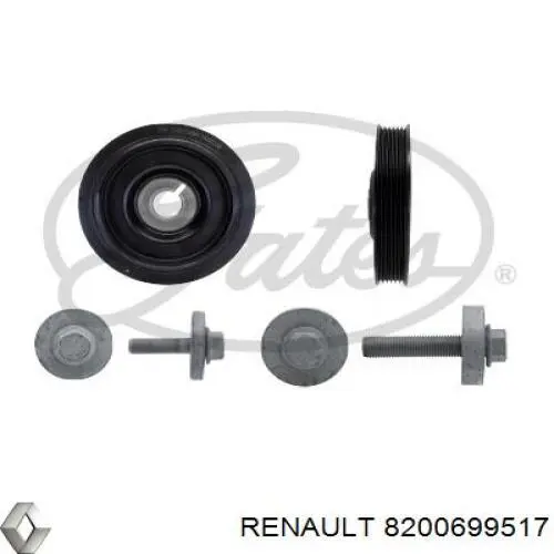8200699517 Renault (RVI) Koło pasowe wału korbowego