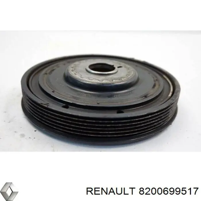 Koło pasowe wału korbowego 8200699517 Renault (RVI)