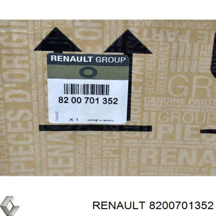 Do koszyka 8200701352 Renault (RVI) Reflektor lewy