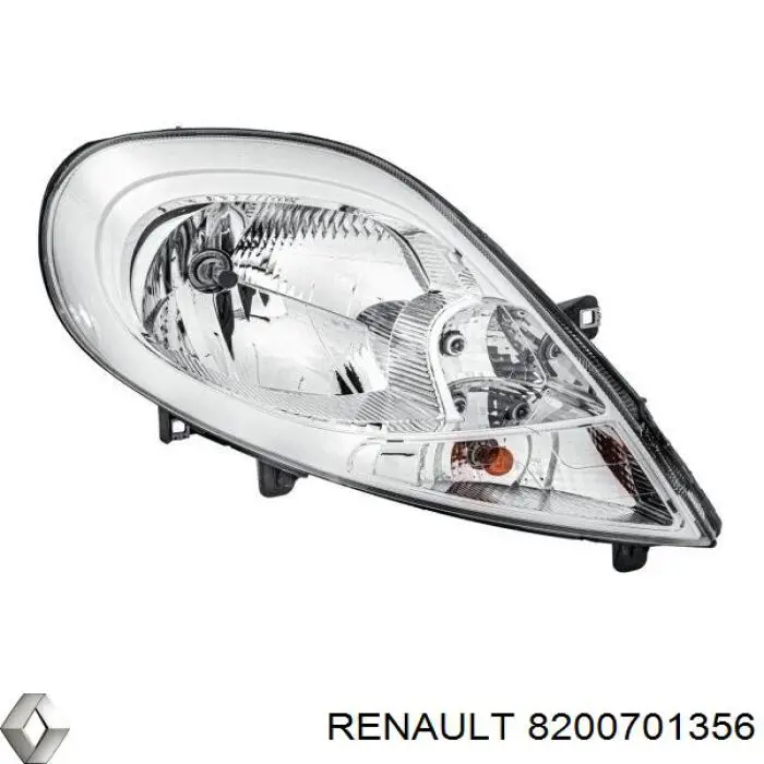 Reflektor prawy Renault (RVI) 8200701356 cena, od 117,60 USD
