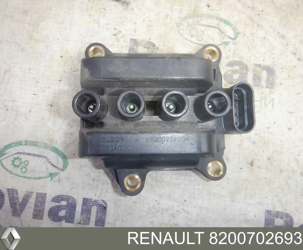 Cewka zapłonowa Renault (RVI) 8200702693 cena, od 69,53 USD