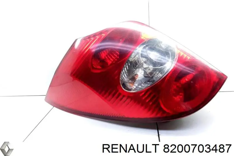 Lampa zespolona tylna lewa Renault (RVI) 8200703487 cena, od 61,31 USD