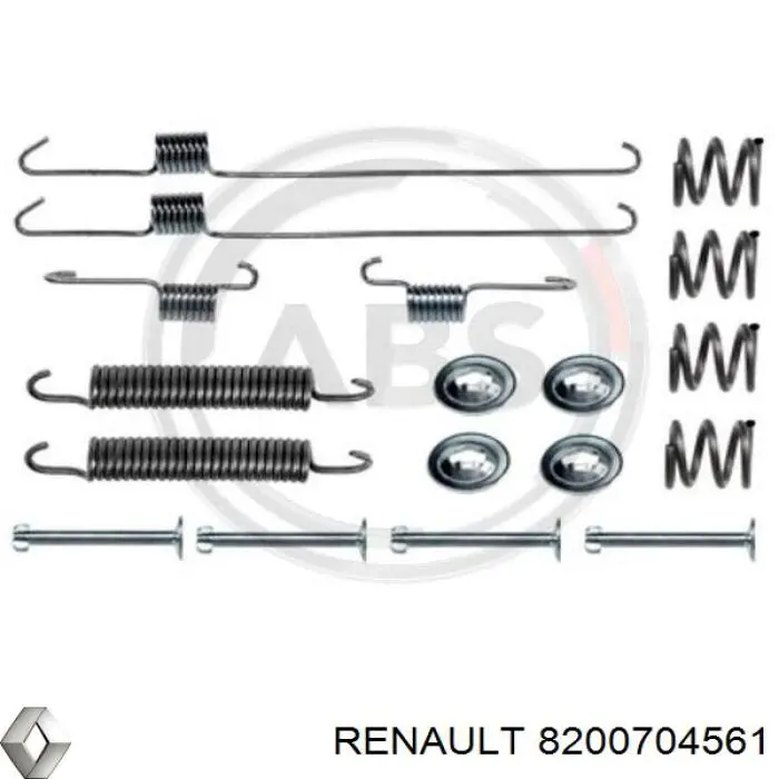 Linka hamulca ręcznego tylna prawa/lewa Renault (RVI) 8200704561 cena, od 40,14 USD