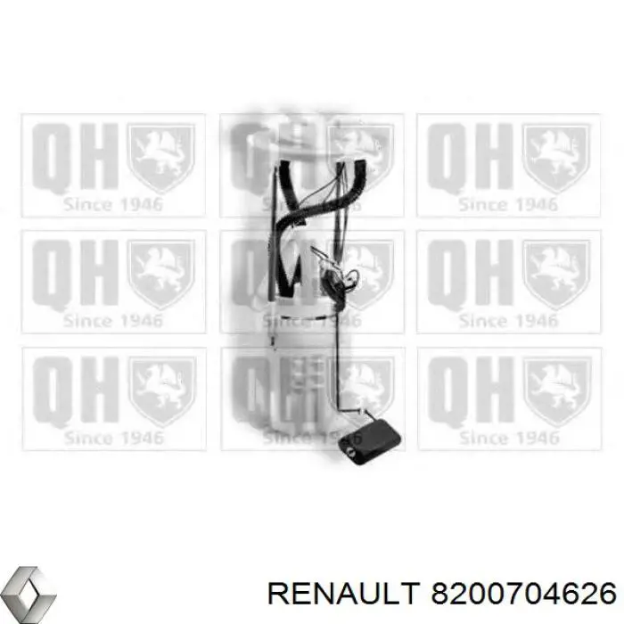 Moduł pompy paliwowej z czujnikiem poziomu paliwa Renault (RVI) 8200704626 cena, od 154,69 USD