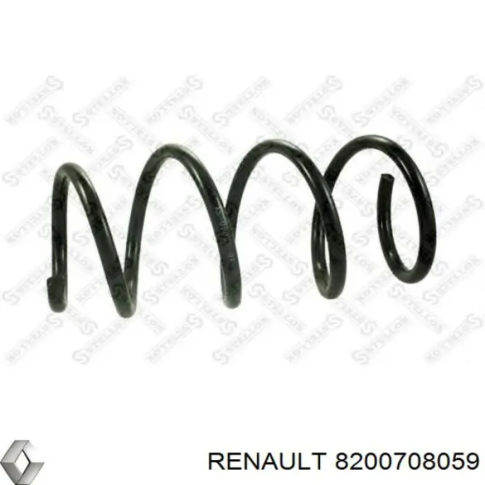 8200708059 Renault (RVI) Sprężyna przednia