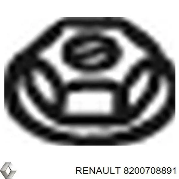 Do koszyka 8200708891 Renault (RVI) Śruba (nakrętka) mocowania