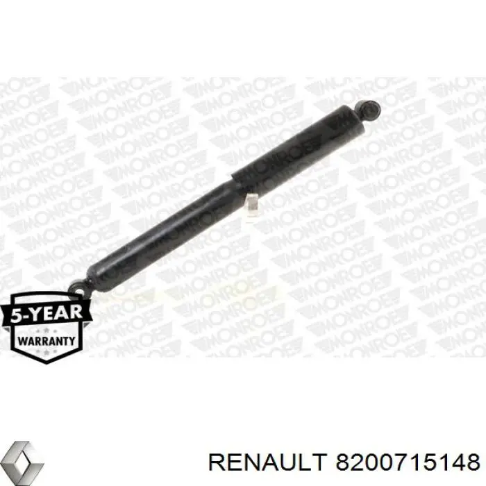Do koszyka 8200715148 Renault (RVI) Amortyzator tylny