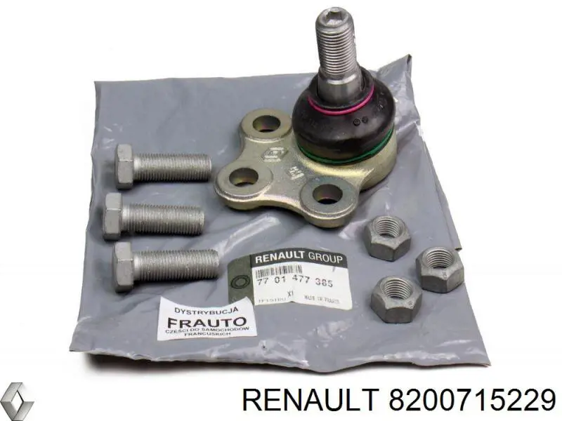 Do koszyka 8200715229 Renault (RVI) Silentblock tylnej belki