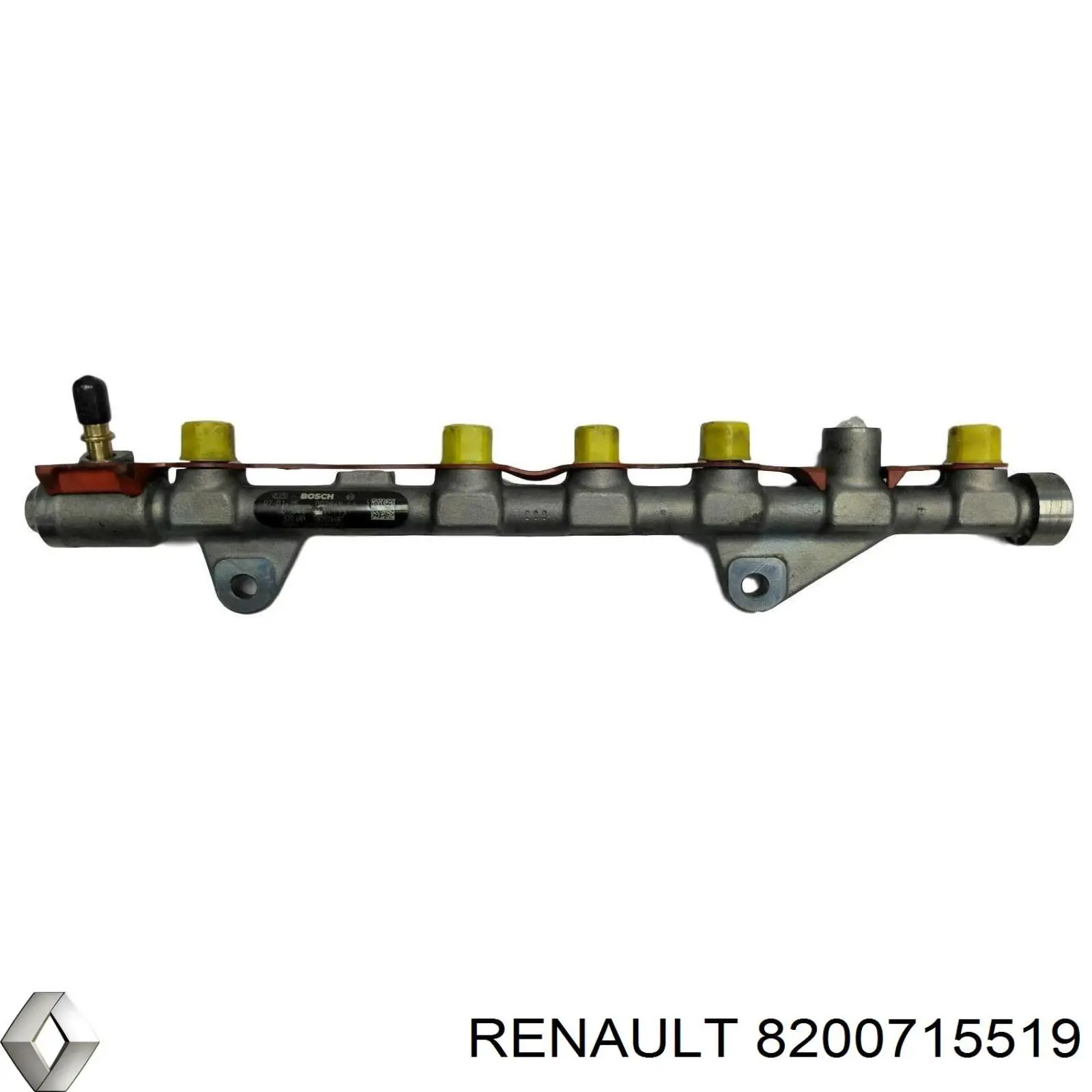 8200715519 Renault (RVI) Czujnik ciśnienia paliwa
