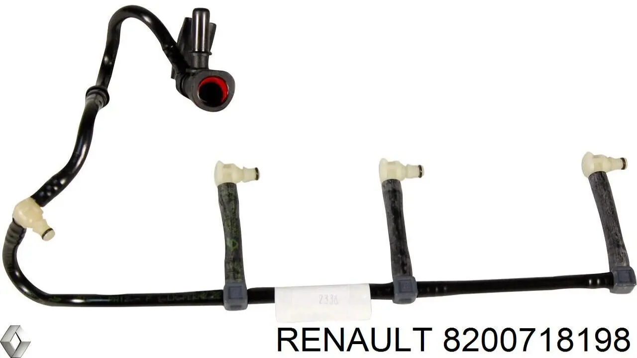 8200718198 Renault (RVI) Rurka paliwa, zwrotna od wtryskiwaczy