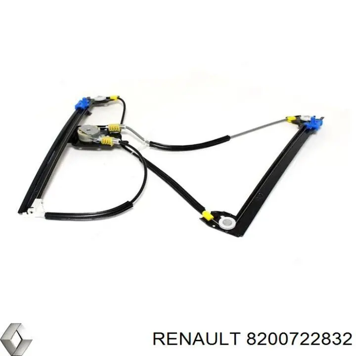 Mechanizm podnoszenia szyby drzwi przednich lewych Renault (RVI) 8200722832 cena, od 52,65 USD