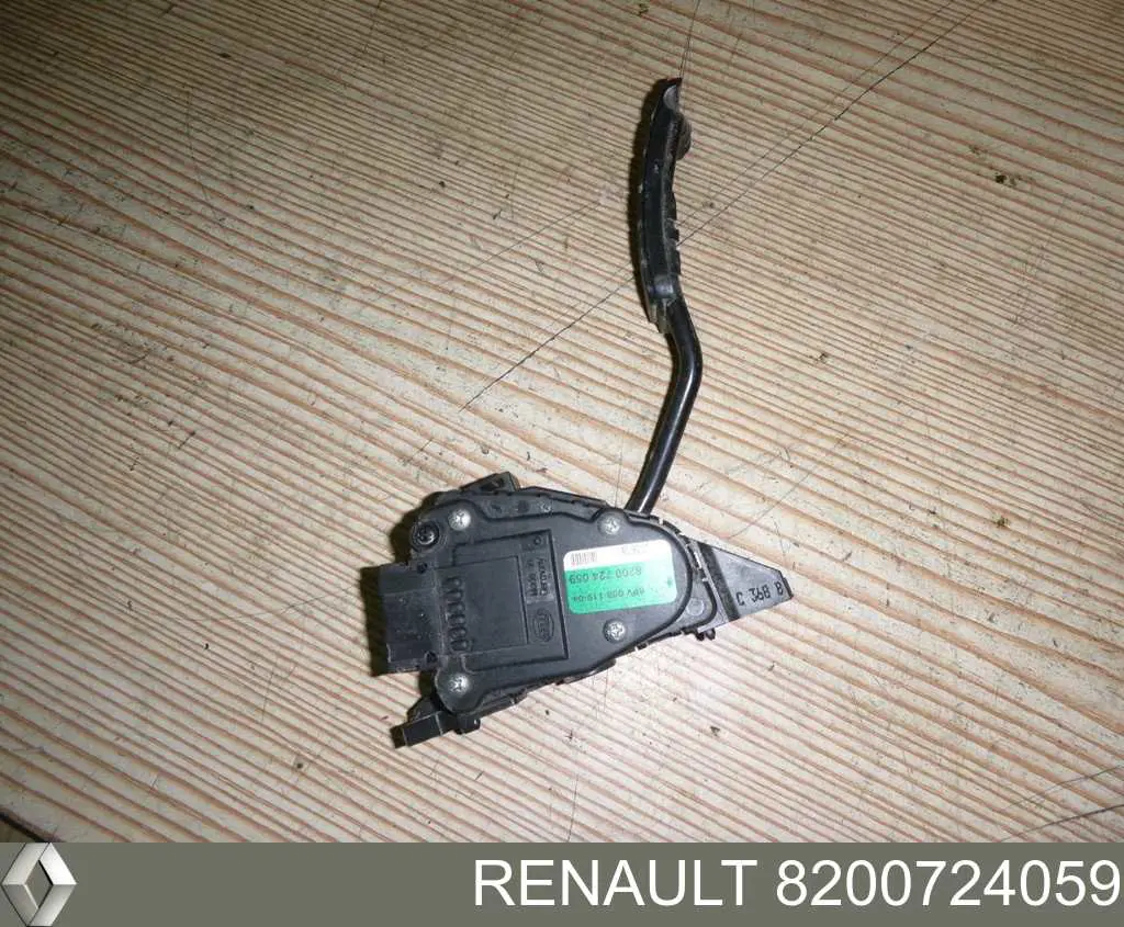 Pedał przyspieszenia (gazu) Renault (RVI) 8200724059 cena, od 49,37 USD