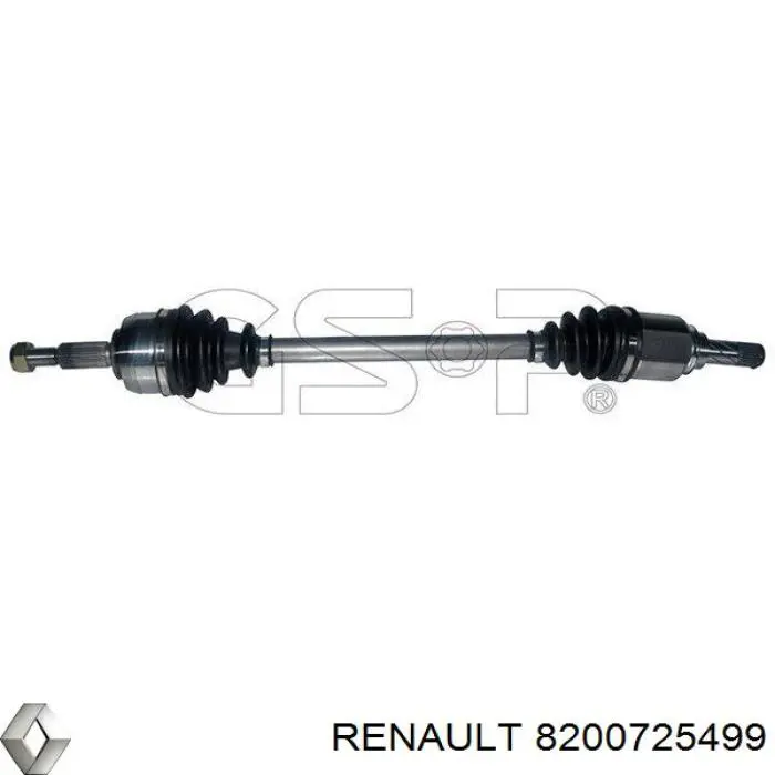 8200725499 Renault (RVI) Półoś napędowa przednia lewa