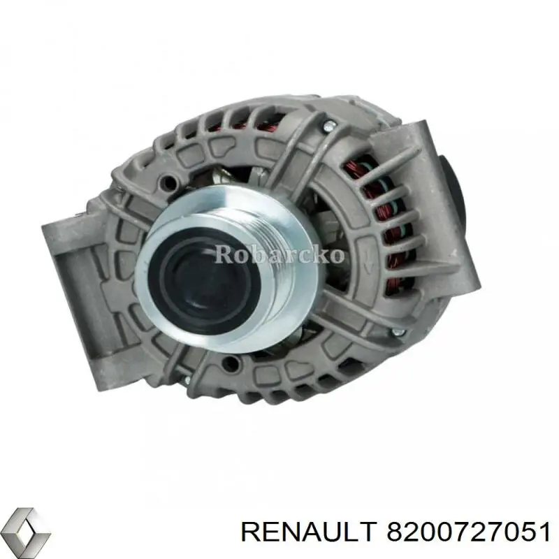 Alternator Renault (RVI) 8200727051 cena, od 90,60 USD