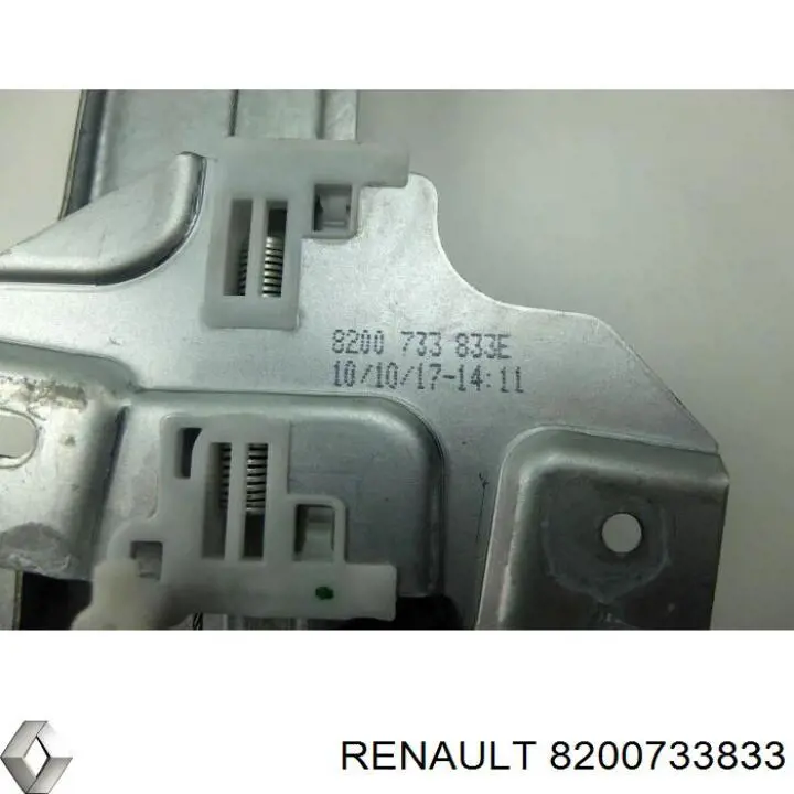 Do koszyka 8200733833 Renault (RVI) Mechanizm podnoszenia szyby drzwi tylnych lewych