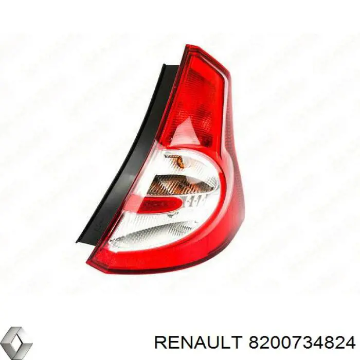 Lampa zespolona tylna prawa Renault (RVI) 8200734824 cena, od 66,40 USD