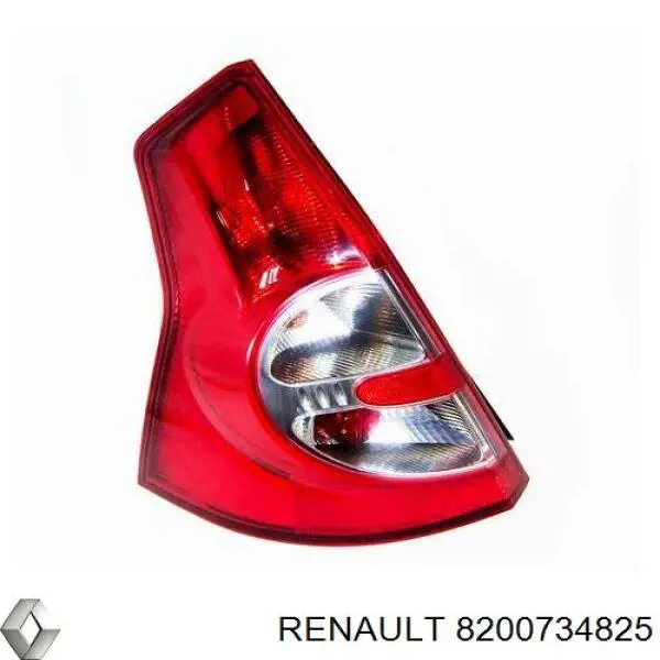 Lampa zespolona tylna lewa Renault (RVI) 8200734825 cena, od 66,31 USD