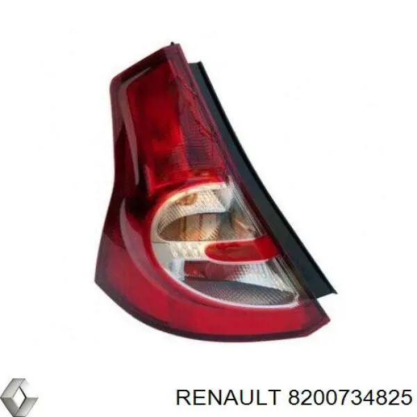 Do koszyka 8200734825 Renault (RVI) Lampa zespolona tylna lewa