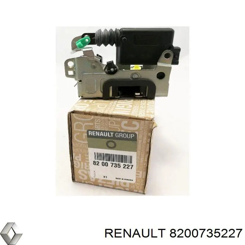Zamek drzwi przednich lewych Renault DUSTER I SUV (HS) (2010 - 2026) cena, od 104,19 USD