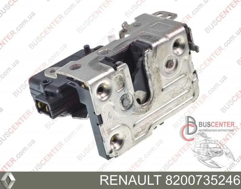 Zamek drzwi tylnych prawych Renault (RVI) 8200735246 cena, od 52,78 USD