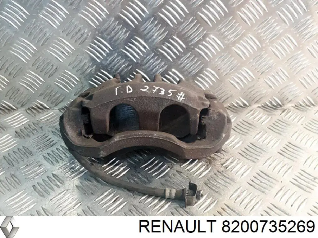8200735269 Renault (RVI) Zacisk hamulcowy przedni prawy