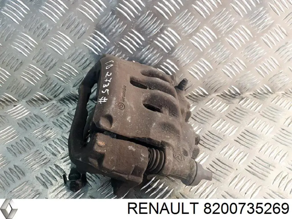 Zacisk hamulcowy przedni prawy Renault (RVI) 8200735269 cena, od 83,63 USD