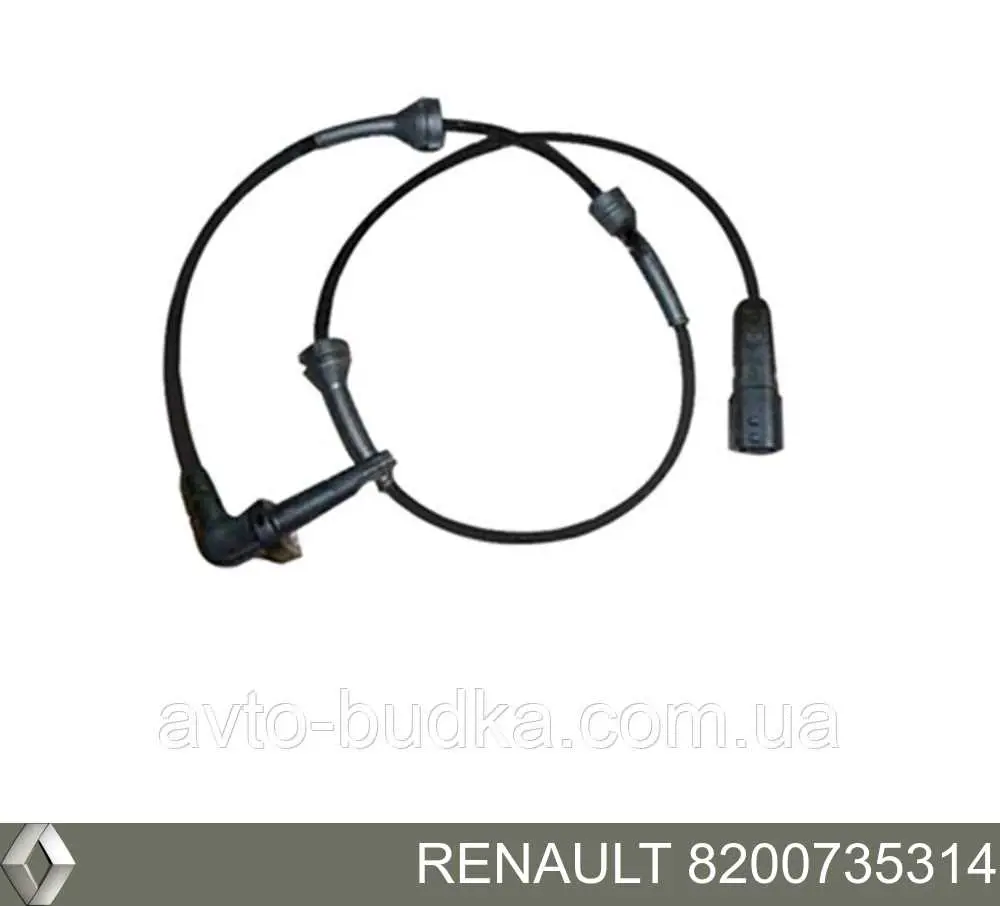 8200735314 Renault (RVI) Czujnik ABS przedni