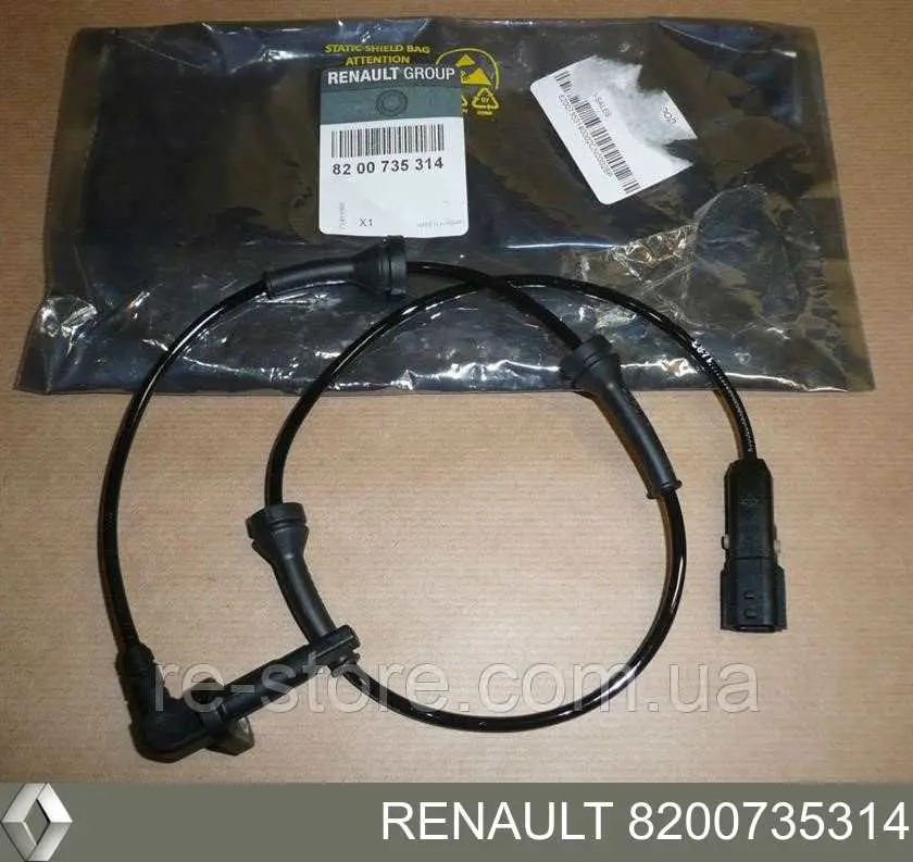 Czujnik ABS przedni Renault (RVI) 8200735314 cena, od 23,18 USD