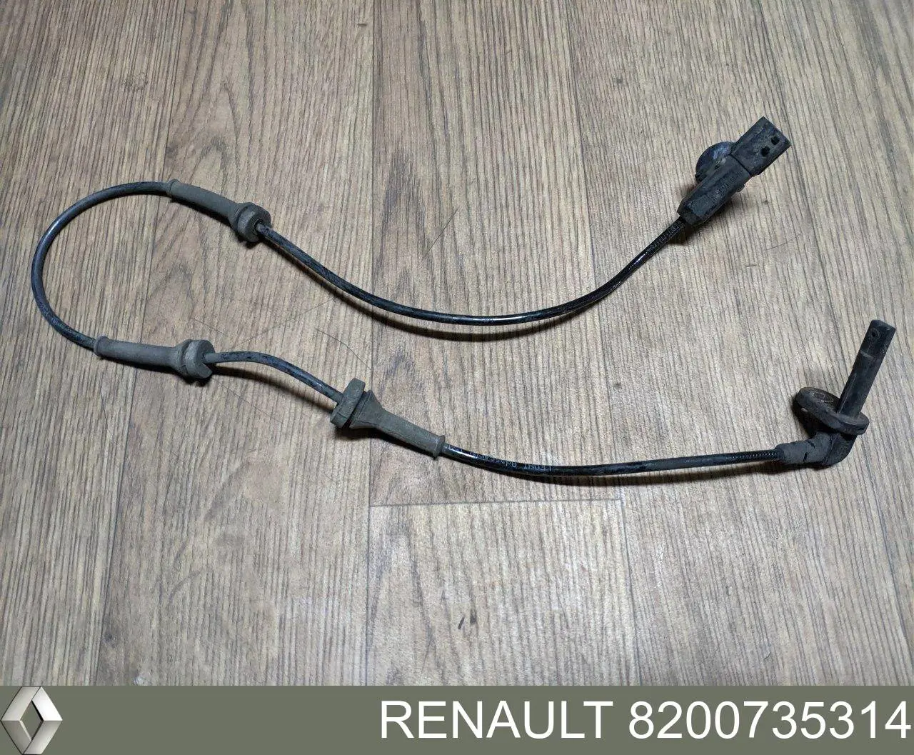 Do koszyka 8200735314 Renault (RVI) Czujnik ABS przedni