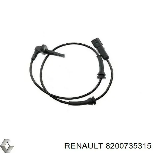 Do koszyka 8200735315 Renault (RVI) Czujnik ABS tylny