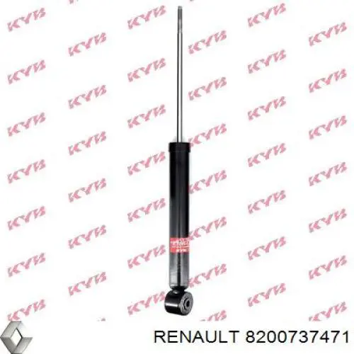 8200737471 Renault (RVI) Amortyzator tylny