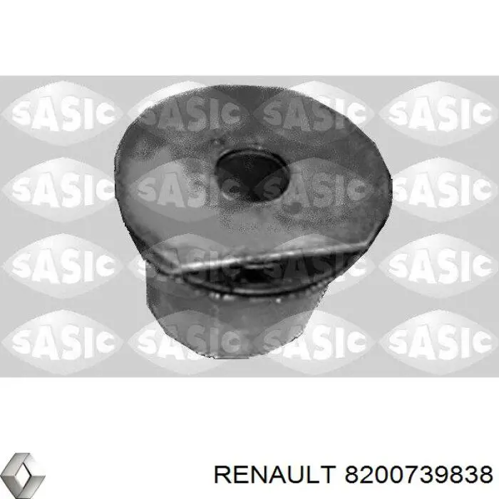 Do koszyka 8200739838 Renault (RVI) Silentblock tylnej belki