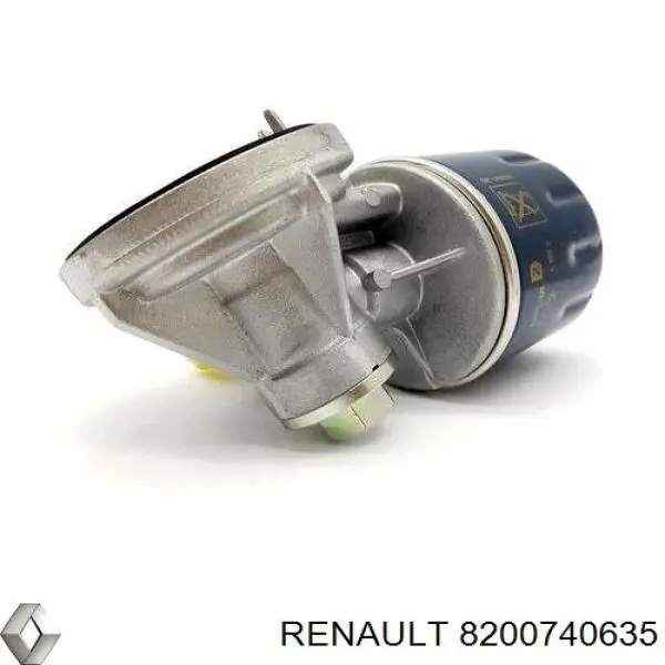 Obudowa filtra oleju Renault (RVI) 8200740635 cena, od 65,05 USD