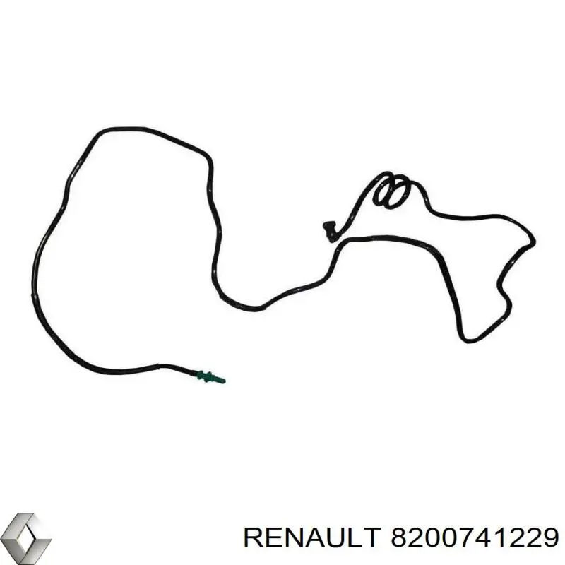 Rurka paliwowa, od filtra do listwy paliwa Renault (RVI) 8200741229 cena, od 54,96 USD