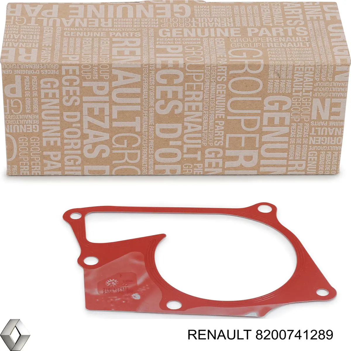 8200741289 Renault (RVI) Uszczelka pompy wodnej