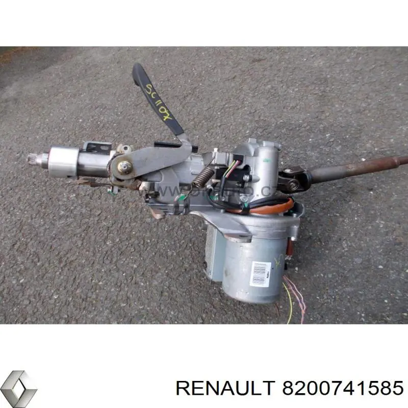 Kolumna (wał) kierownicza (kierownicy) do Renault Scenic GRAND II JM0, JM1