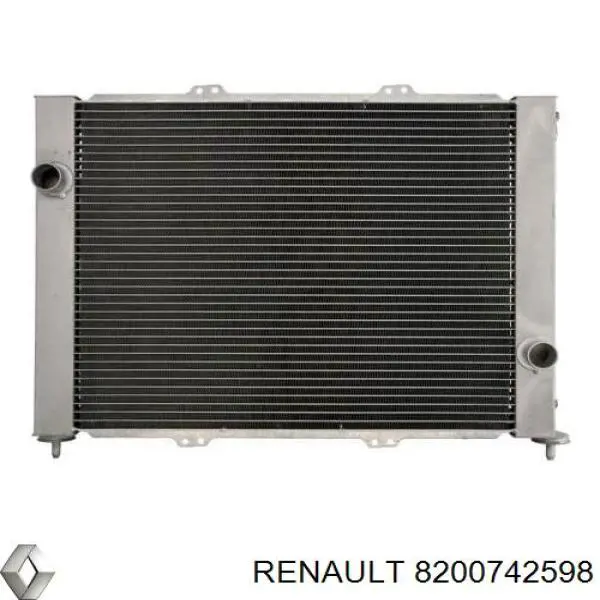 Do koszyka 8200742598 Renault (RVI) Chłodnica silnika